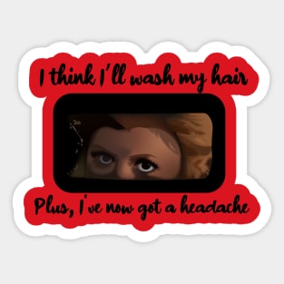 Darkplace: Liz Asher Rearview Sticker